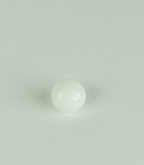Dome Shank Button Size 18L x10 White